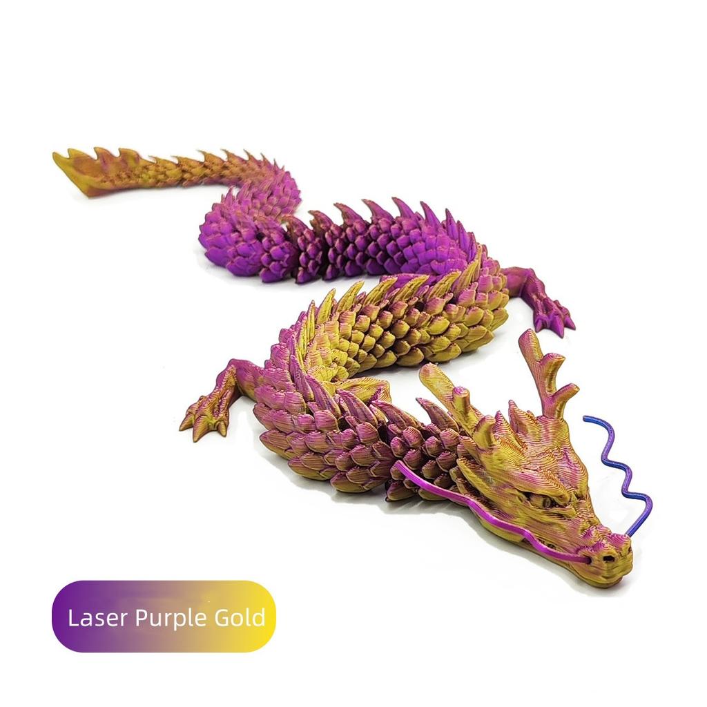 Креативное украшение для дома 3D печать божественный дракон гибкая модель украшения ручная работа модель украшения популярный подарок