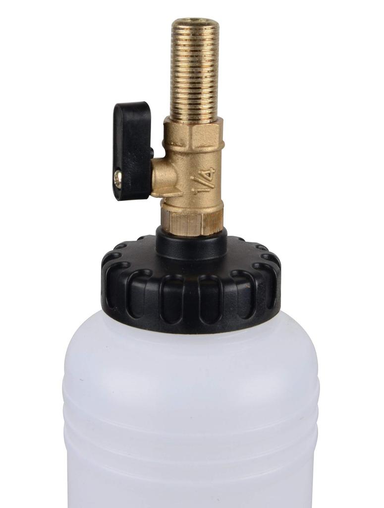 DAYUAN Пневматический инструмент для прокачки тормозной жидкости с 4 адаптерами для главного цилиндра 90-120 фунтов на кв. дюйм. …