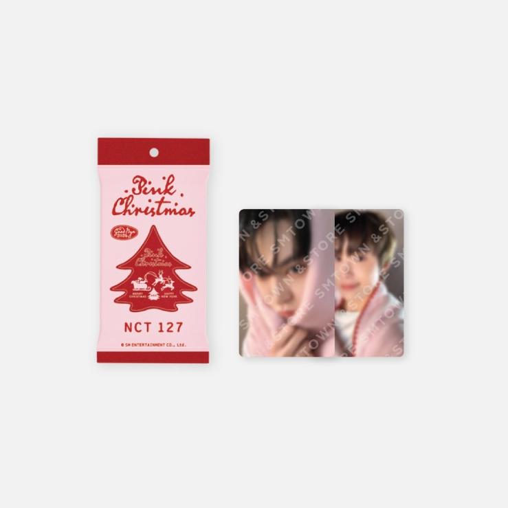 Предварительный заказ NCT 127 2024 Pink Christmas Photo Card Random Pack
