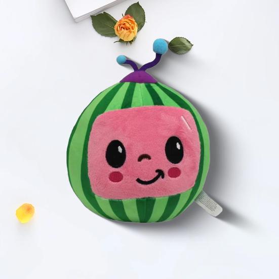 Мягкая плюшевая игрушка-кукла в виде арбуза, подарок для детей, мальчиков и девочек, мягкий полипропиленовый хлопок, наполнитель 3D, веселая фруктовая подушка, подарок для детей