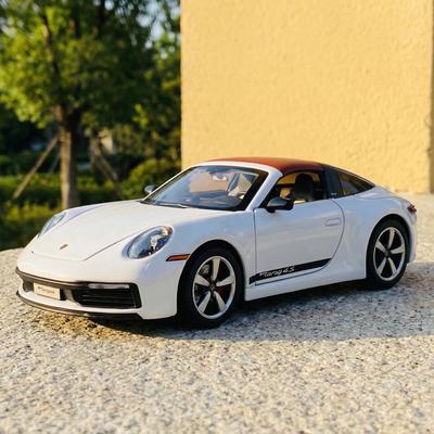 1:32 Porsche 911 Targa GT3 Кабриолет Родстер Сплав Металл Литая Модель Автомобиля Домашние Модные Украшения Украшения для Рабочего Стола Компьютера