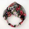 Wide-Brimmed Floral Embroidery Korean Lace Hair Accessories Headdress Hair Band Turban Headband