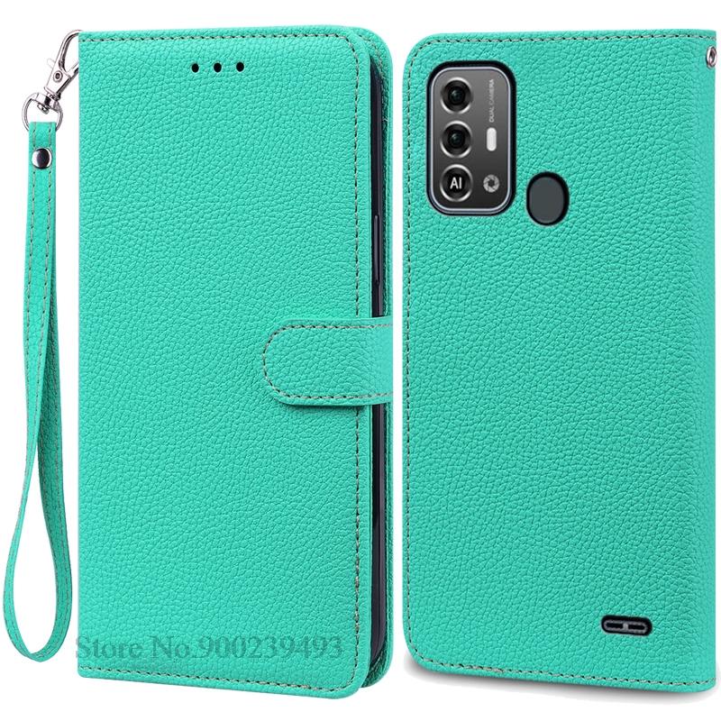 For ZTE Blade A53 Pro Case Soft Silicone Wallet Leather Case For ZTE Blade A53 Pro Case Flip Cover Coque Fundas