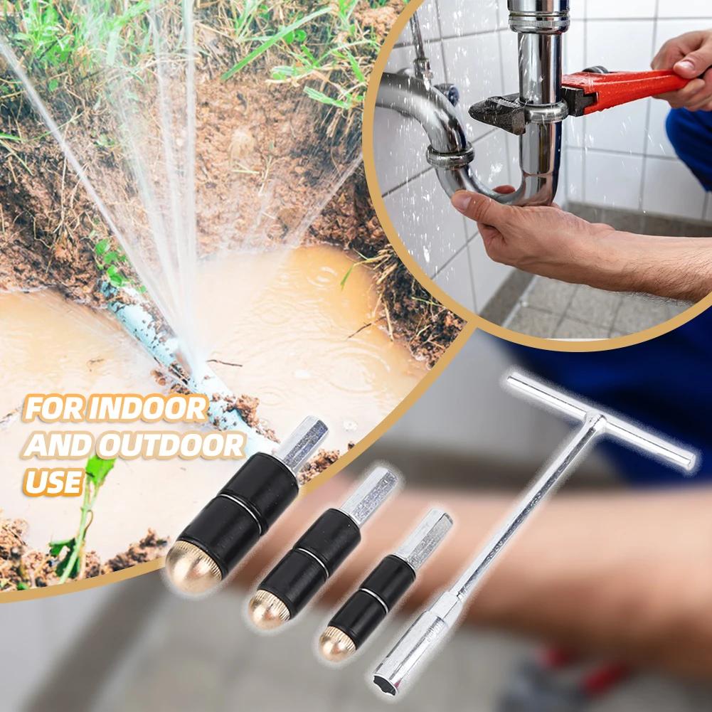 Термоплавкий штифт для остановки воды, инструмент для ремонта кухни и ванной комнаты, сантехнический инструмент, аксессуары для термоплавких заглушек, ремонт водопроводных труб с резиновым покрытием