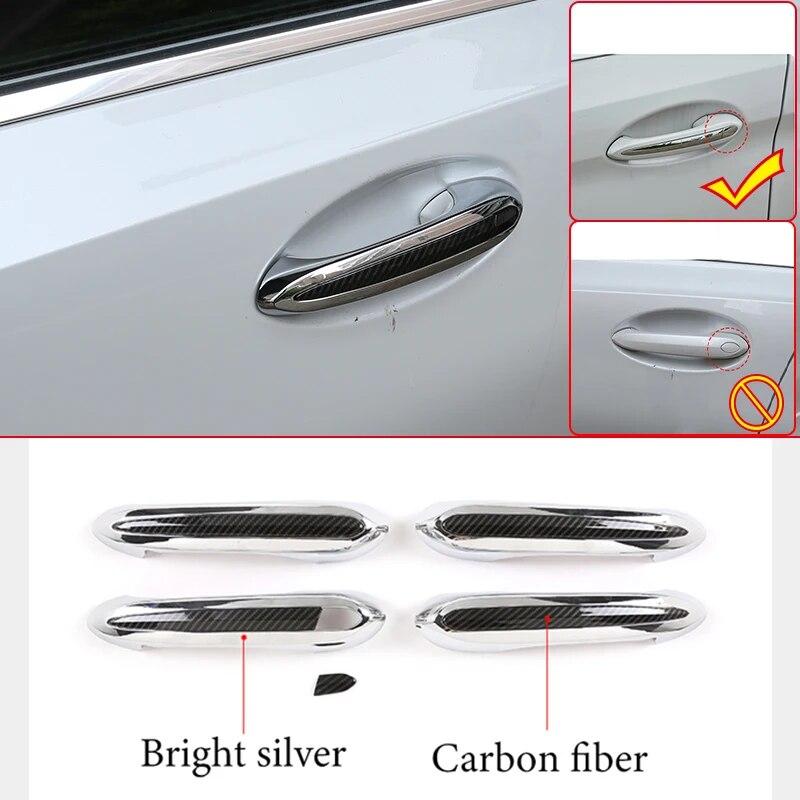 Для BMW 3 5 серии 6 GT X3 X4 X5 X6 X7 G20 G30 G01 G02 G05 G06 автомобильная внешняя дверная ручка крышка дверная чаша защитные чехлы наклейка