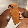 Full Cover Heat Dissipation Magnetic Case With Lens Film For Apple iPhone 14 13 Plus Pro Max Anti-fingerprint Grid Hard PC Back Protector Shell