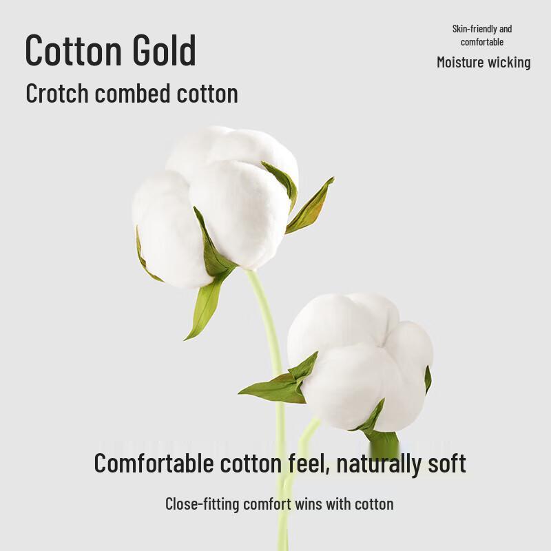 Мужские бесшовные антибактериальные боксеры из ледяного шелка - 4 шт.