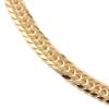 FAIRY CULLET K18 Gold Eight-Sided Triple Curb Chain Bracelet, 5 g, 18 cm