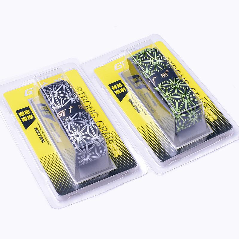 1 шт., красочная градиентная лента для бадминтонной ракетки, утолщенный противоскользящий ремень для удочки