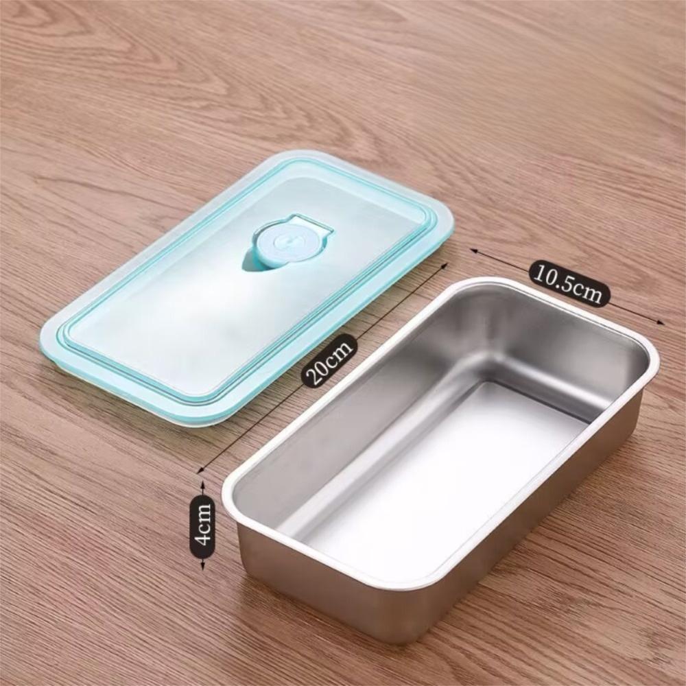 Stainless Steel Snack Containers with Lids Seasoning Container Snack Box  Travel and Outdoor Campin