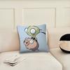 Мультяшный Захватчик Зим Гир Украшение Комната Дом Диван Гостиная Офис Автомобиль Скандинавская Простота Наволочка