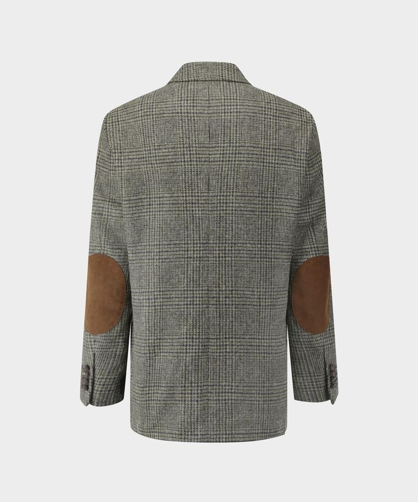 Brooks Brothers Abraham Moon Tweed Check Jacket (Olive) (Bbjsmmf403)
