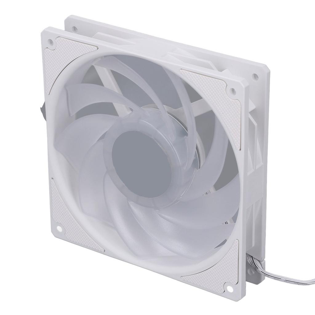 140-мм процессорный вентилятор 5В ARGB 2000 об/мин 4-контактный PWM MFDB Динамический подшипник скольжения Обратное вращение Лопастей Тихий Корпусный Вентилятор для ПК