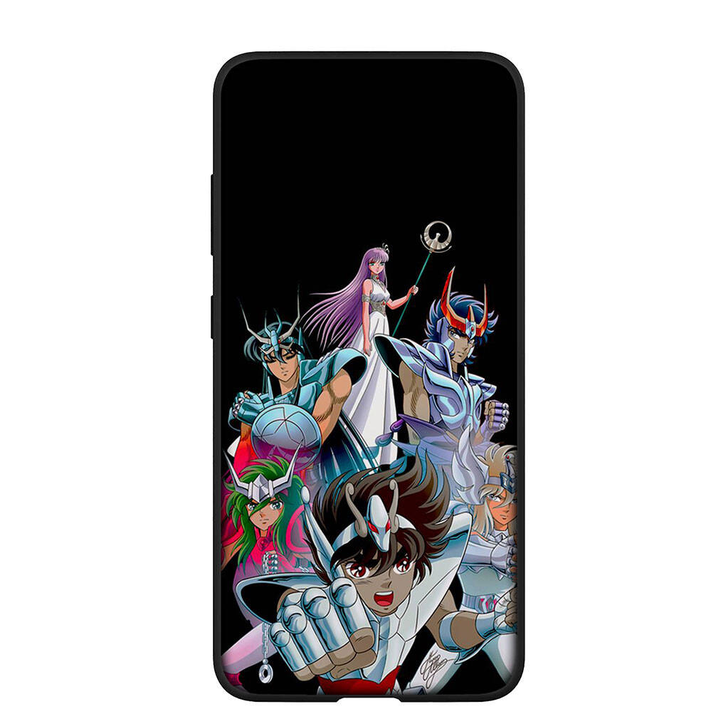 Phone Case for Samsung Galaxy S25 S23 S22 S24 Ultra FE A05 A06 A15 A16 A36 A37 A35 A54 A55 A56 A57 A25 A26 A53 A17 Silicone Saints Anime Seiyas Cover