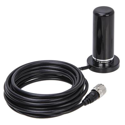 Мини двухсекционная автомобильная рация антенна UHF/VHF PL259 Радиоантенна RG58 с магнитным основанием