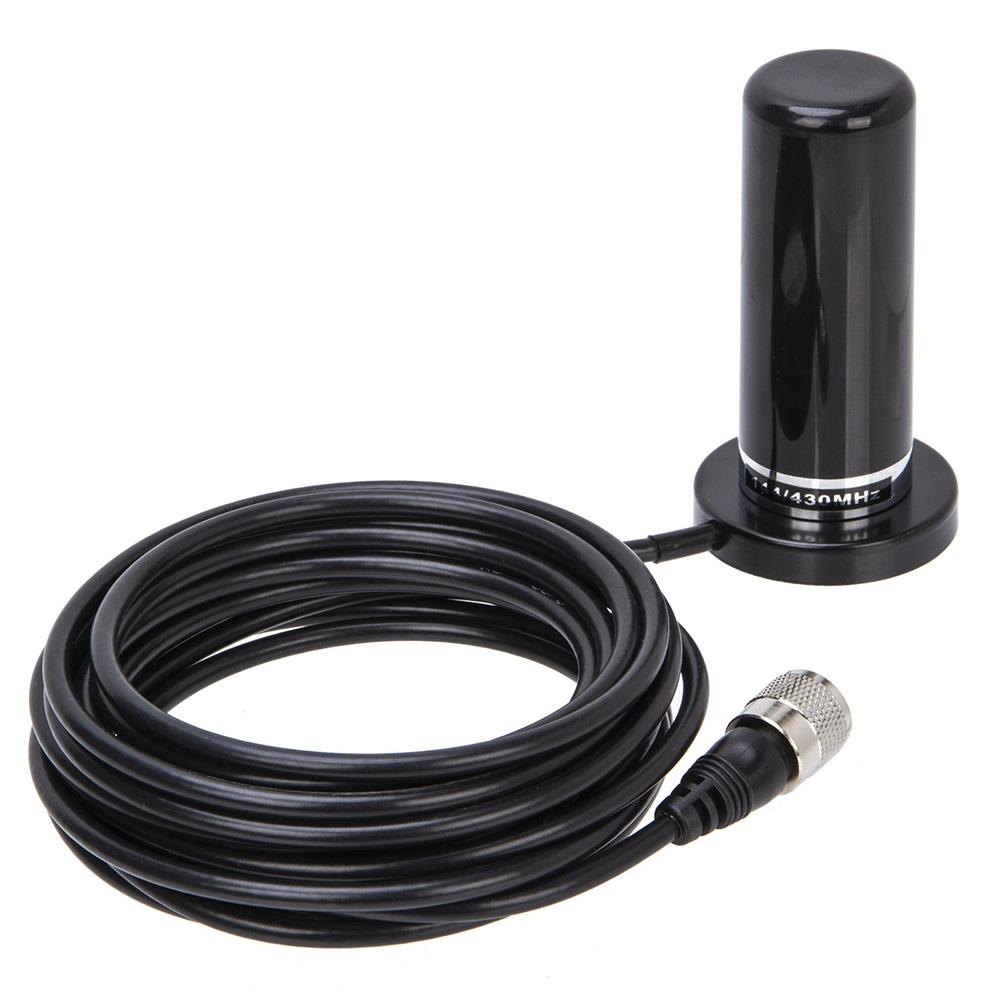 Мини-антенна для автомобиля Рация с двумя секциями UHF / VHF PL259, радиоантенна rg58 с магнитным основанием