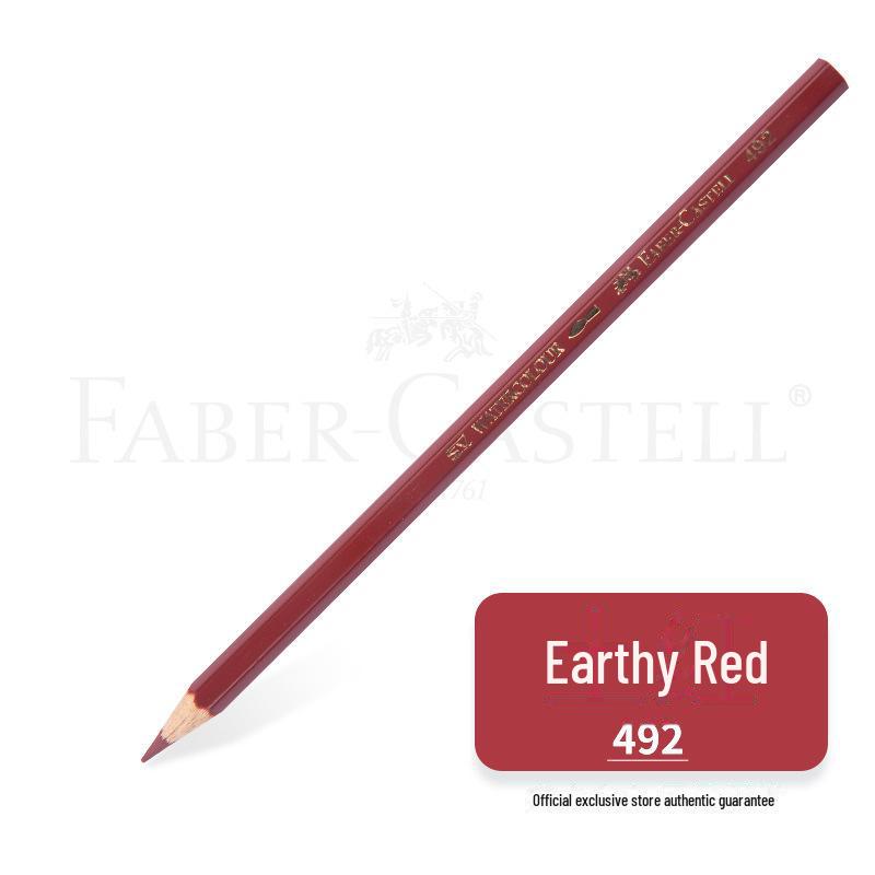 Водорастворимый цветной карандаш Faber-Castell - яркий красный/синий, дополнительный