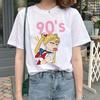Kawaii Sailor Moon T Shirt Women Harajuku Ullzang Cartoon T Shirt 90S Cute Printed Tshirt Grunge