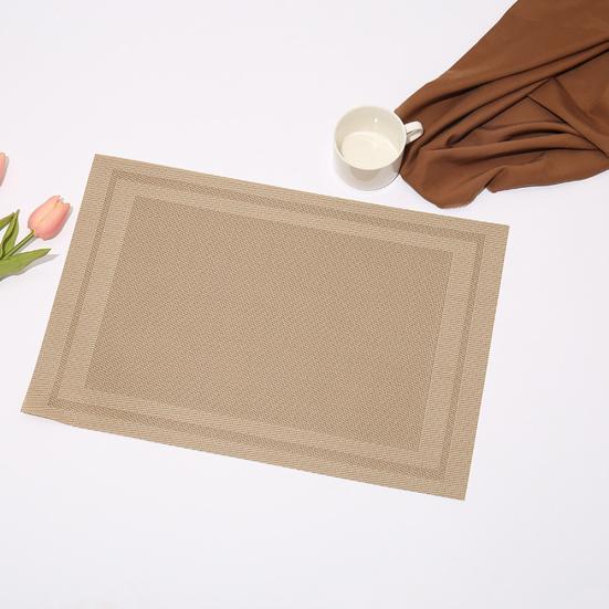 Practical Kitchen Placemat Heat-resistant Table Protection Reusable Beverage Drinking Cup Mat Kitchen Placemat Restaurant