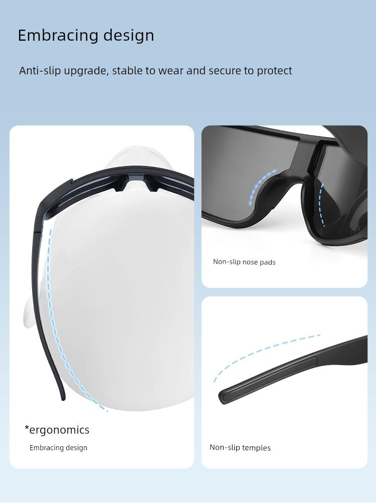 Children's Sunglasses, Outdoor Sports Mountaineering Goggles, Boys and Girls' Windproof and Sandproof Cycling Glasses, Anti-Uv