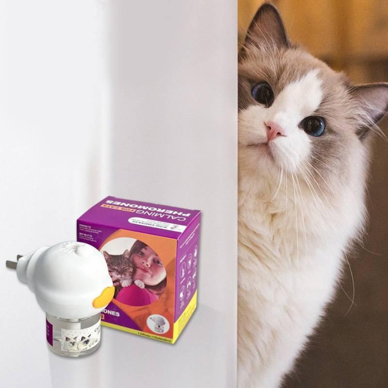 Феромон для диффузора Кошки Плагин Релаксанты Питомец Эмоциональный Комфорт Спрей Инструмент