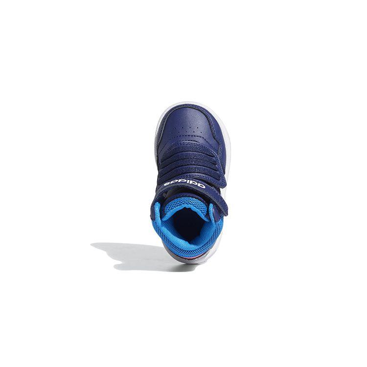 adidas Neo Hoops Mid Модные Удобные Прочные Высокие Кроссовки для Ходьбы Детская Обувь GW0406
