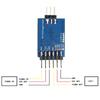 Модуль 3-канального видеокоммутатора DC 5-12V 5.8G, 3-позиционный видеопереключатель для RC FPV камеры, управление сигналом PWM