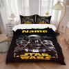 Custom Darth Vader Bedding 3 Piece Set HD Print Duvet Cover Pillowcases for Teens Adult Bedroom Decoration
