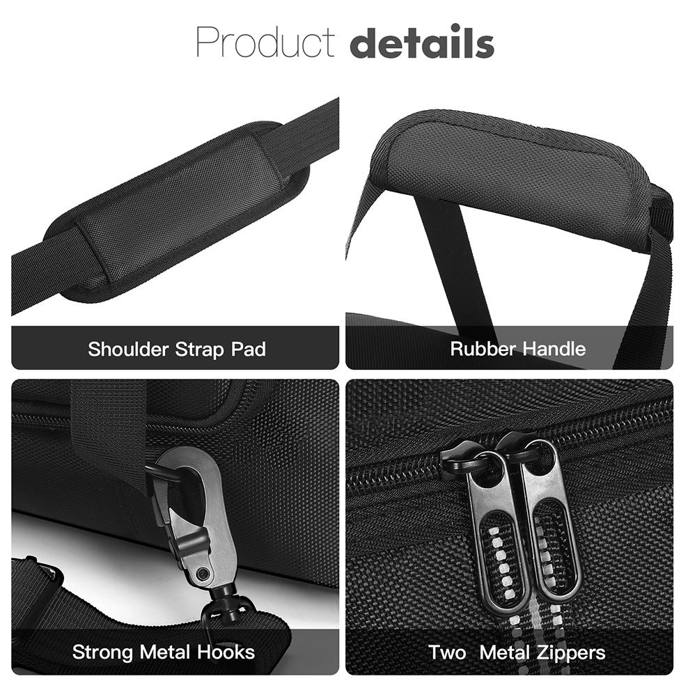 Carrying Case for Power 1000 Portable Power Station Bag Storage Case Protective Case Anti-drop with Shoulder Strap & Handle