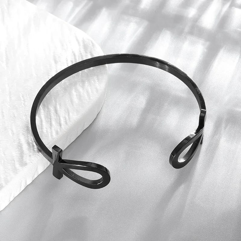 Модный регулируемый браслет-манжета с крыльями и перьями для мужчин, модный открытый дизайн, счастливое ювелирное изделие, подарок