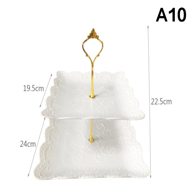 2/3-ярусная подставка для кексов, сервировочная подставка, десертная башня, поднос для фруктов, для чаепития, детского праздника, свадьбы, рождественской вечеринки