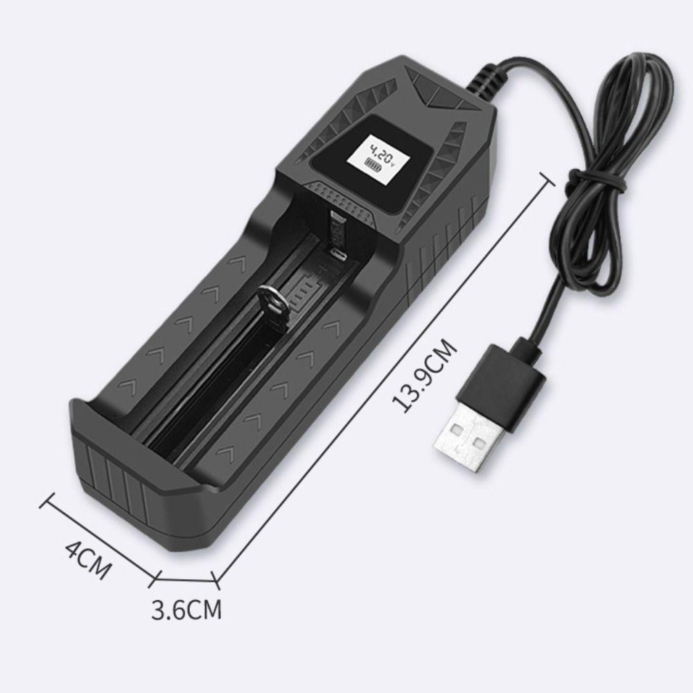 Intelligent LCD Lithium Battery Charger Fast Charging Battery Adapter Battery Charging Base