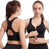 Women Bounce Control Zip Sports Bra Zip Front Sports Bras for Women Support Bras Wirefree High Impact Workout Yoga Tops