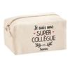 Trousse Multifonction Samia Super Collègue Cadeau Anniversaire Noël Idée Personnalisé Original | Trousse Scolaire Fournitures Bureau