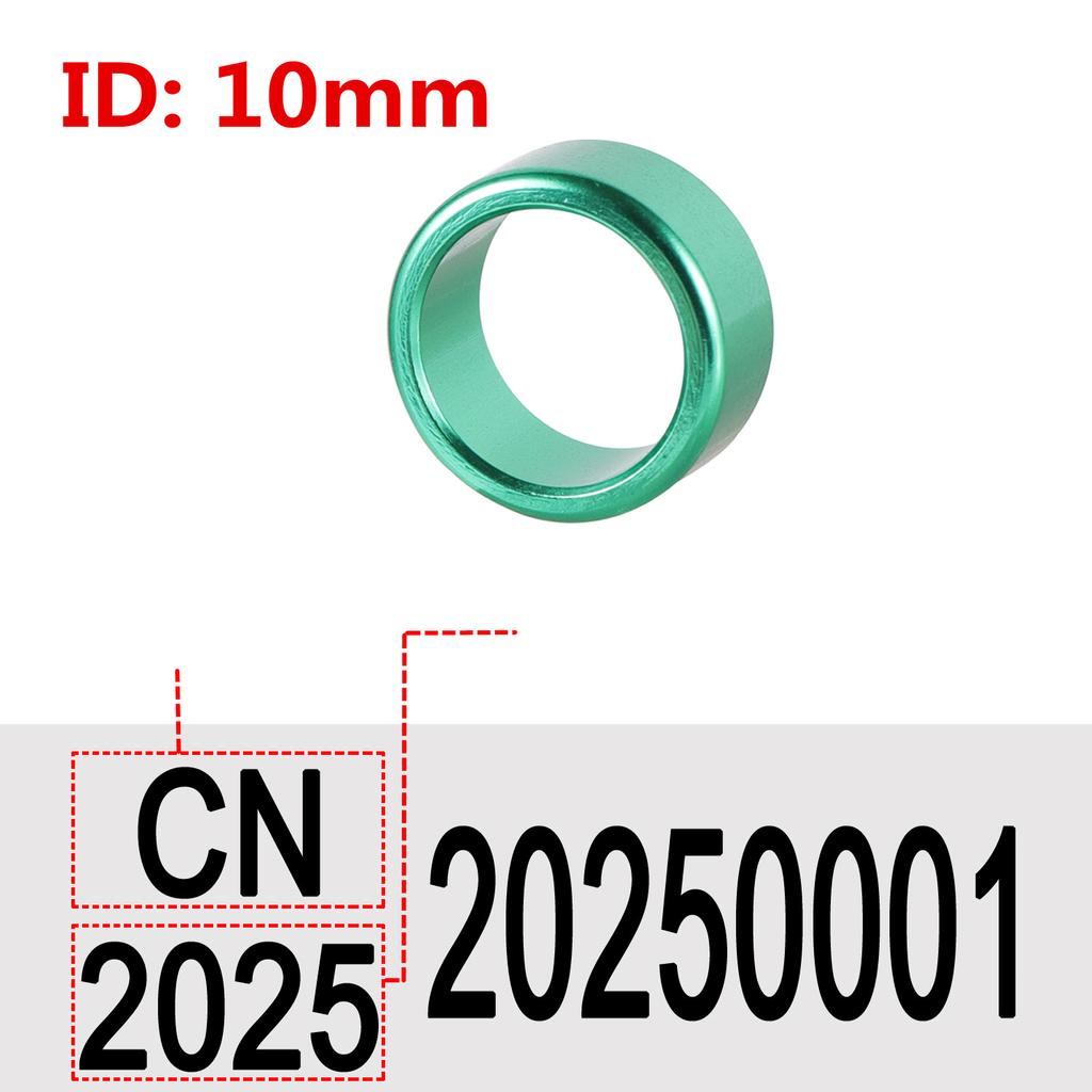 Алюминиевое кольцо для голубиной лапки с настраиваемым внутренним диаметром 8 мм/10 мм. Печать «Код страны + Год + Серийный номер». Кольцо для лапки птицы 30 шт.