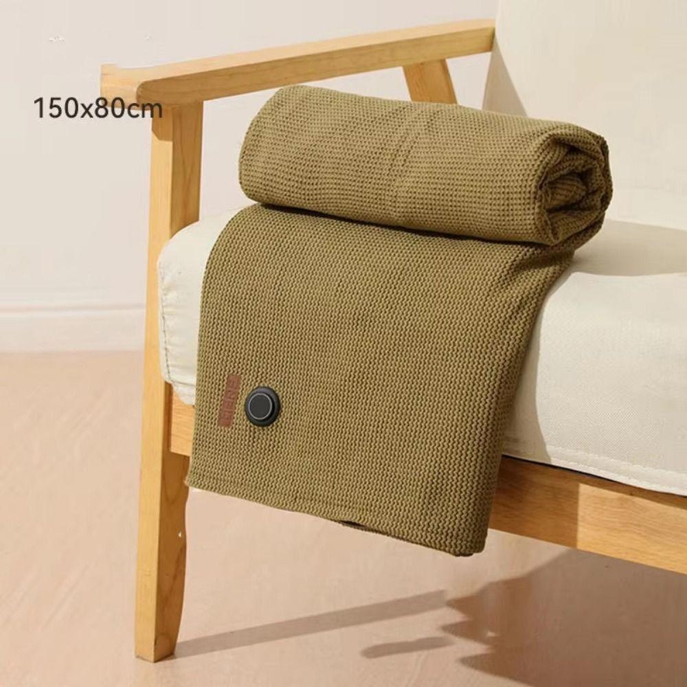 3 Modes Wearable USB Heating Blanket Washable Heated Throw Blanket Electric Heating Pad Home