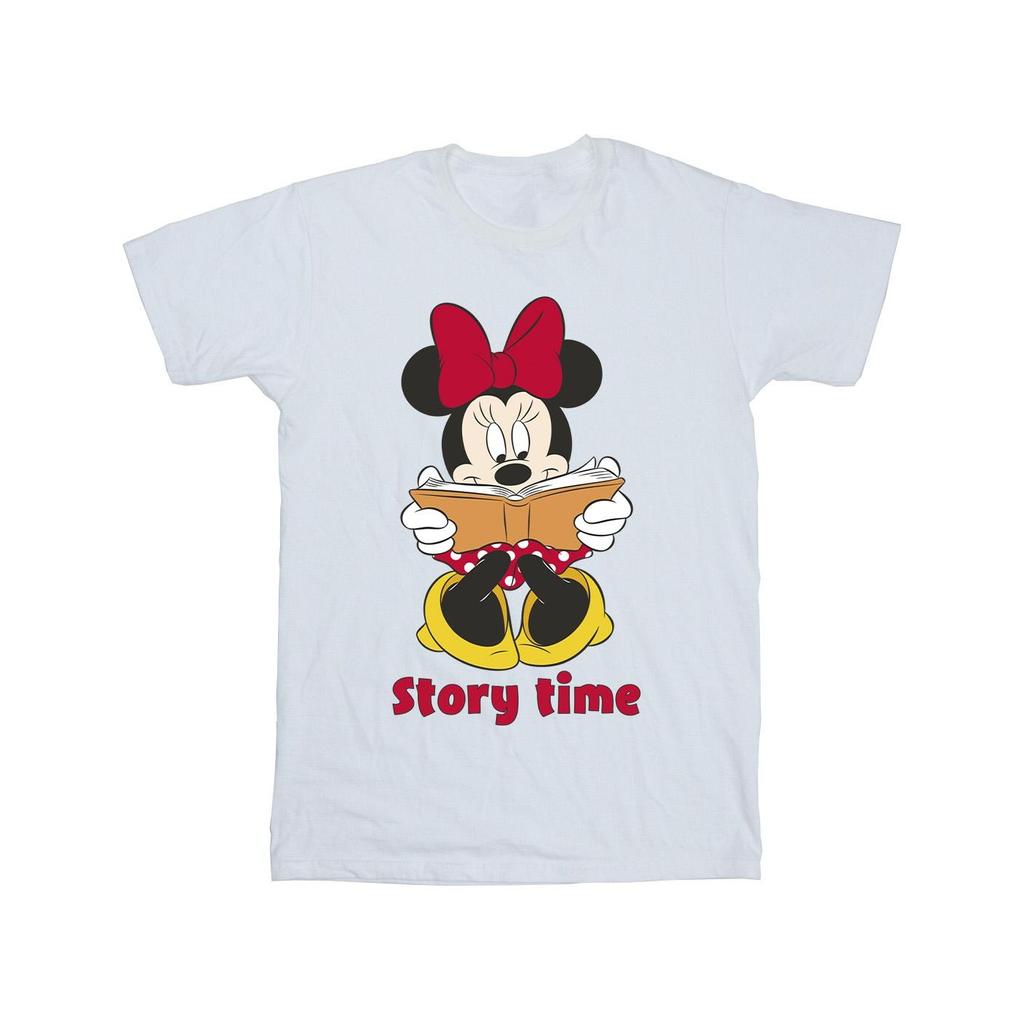 Disney Mens Minnie Mouse Story Time T-Shirt