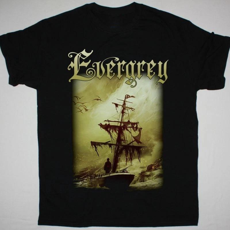 Группа EVERGREY - Футболка THE ATLANTIC Классическая черная Унисекс L62