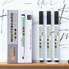 10 Pcs Black Water-based Erasable Whiteboard Pen Blackboard Pen Drawing Board Pen Writing Board Easy-to-erase Office Supplies