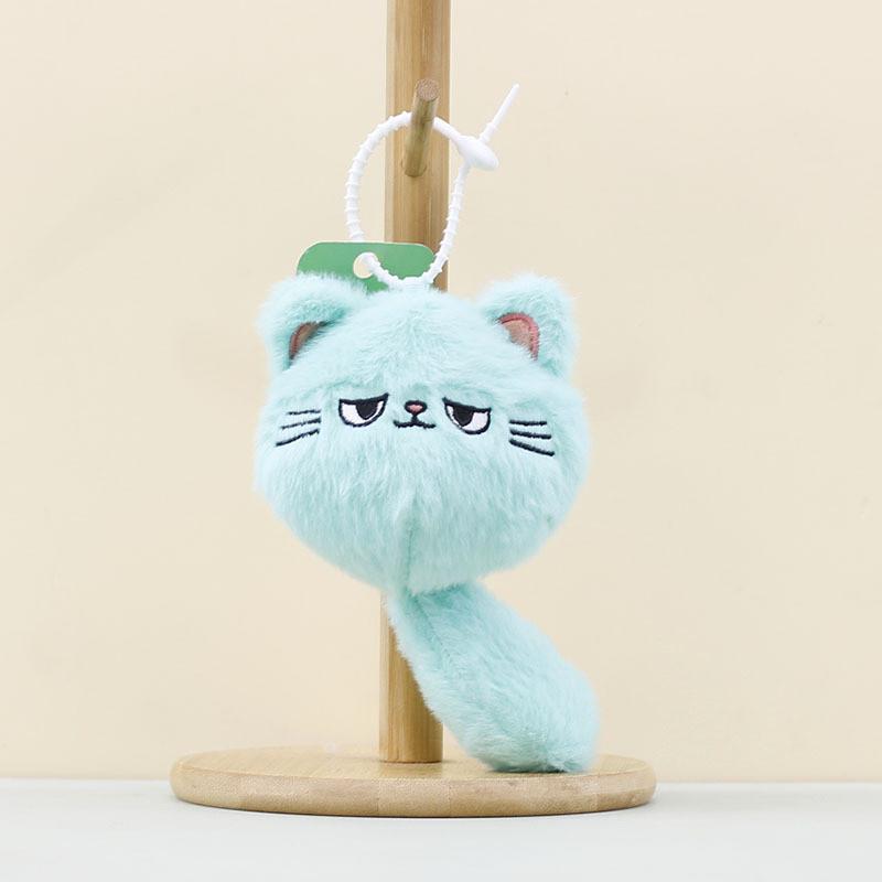 Plushie Cat Mini Keychain With Pp Cotton Stuffing For Bag Accessories Keychains