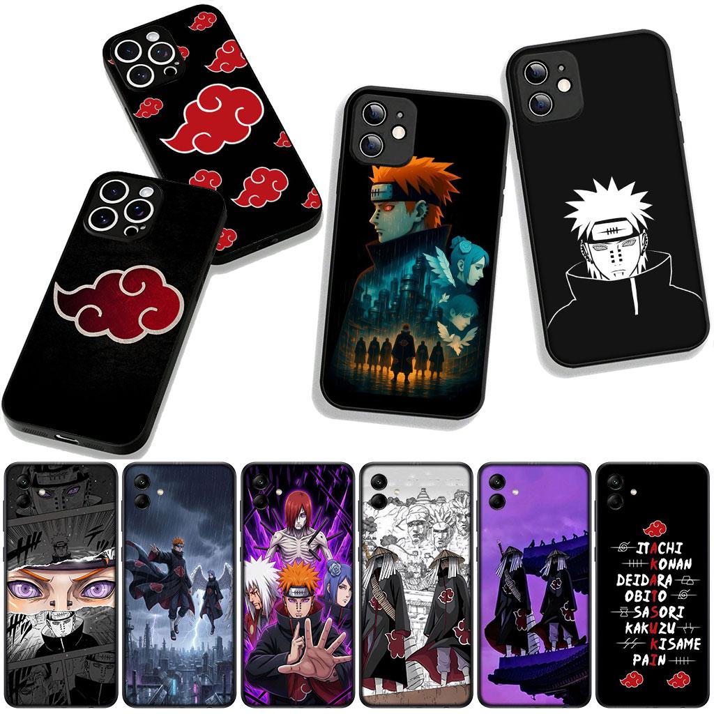Постер Боль Акацуки Наруто Чехол для Samsung Galaxy A25 A37 A57 A12 A14 A31 A41 A50 A51 A70 A71 A72 A21S A04 M15 Note 20 9 8 10