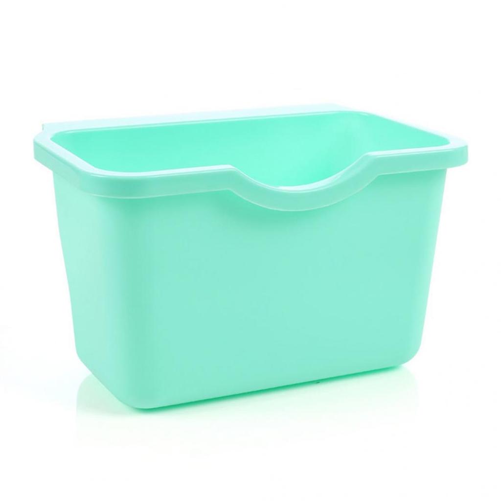 Пластиковая корзина на двери кухонного шкафа, подвесной мусорный бак, мусорное ведро, миска для мусора, коробка