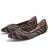 Temperament Fan Fei Weaving Color Flat Shoes Knitted Shoes Knitted Pointed Boat Shoes Doudou Shoes