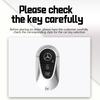 Genuine Car Key Shell Back Cover For Mercedes Benz C S Class W206 W223 S350 C260 C300 S400 S450 S500 Replace Rear Cover Case Fob QL0