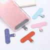 10Pcs Mobile Phone Tabs Tether Cell with Adhesive Colorful Patches Phone Lanyard Security Anti-Loss Lanyard Connector