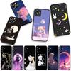 Чехол для телефона S-Sailors Kawaii Moons для Xiaomi Redmi Note 14 12 13 ProPlus A4 A3 Pro Plus 12C 13C 14C 5G