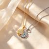 New Moon and Sun Zirconia Couple Bracelet Fashion Versatile Jewelry