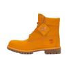 Premium Leather Comfortable Durable Short Boots Men Boots Yellow A5VJNW