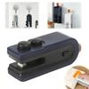 Small Snacks Sealer Manual Heating Seal Machine ABS Texture Travel Small Food Saver Suitable for Travel and Office Use