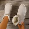 Fashion Fleece Snow Boots Women Platform Casual Fashion Bread Cotton Shoes 2025 New Winter Versatile Booties